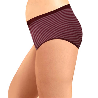 ICOE-017 Hipster Panties with Outer Elastic - (Pack of 3)