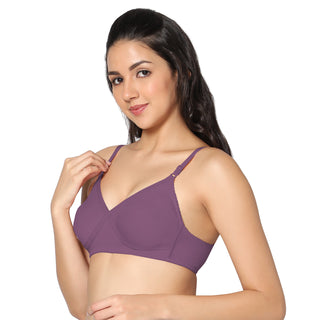 Nysa Non-Padded Full Coverage T-Shirt Bra (Pack of 2)